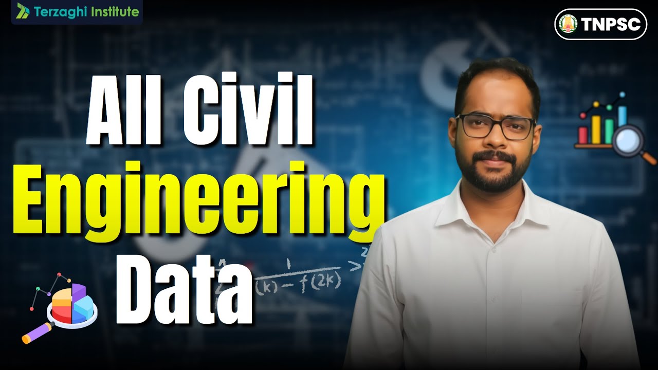 🏗️📘 All Civil Engineering Important Data | Must-Know Formulas & Values - Terzaghi Institute