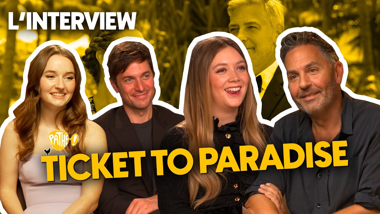 L'INTERVIEW - L'&eacute;quipe de TICKET TO PARADISE (Billie Lourd, Kaitlyn Dever, Lucas Bravo...)