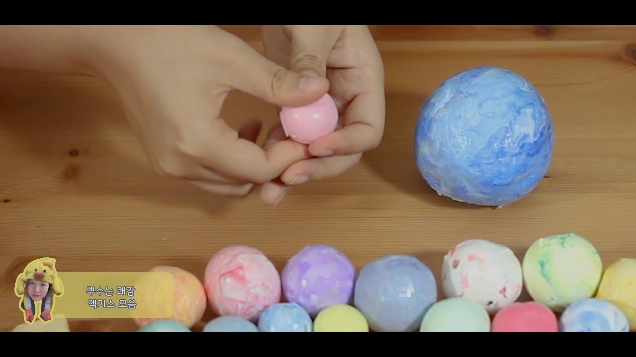[ASMR]유행하는 점토부수기 과연 쾌감은?! | Cracking clay , Claypopping