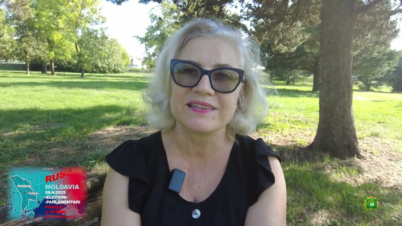 MOLDAVIA AL VOTO - 28 Settembre 2025 - ATTACCO Filo-Russo a 34 anni di Democrazia - INTERVISTA
