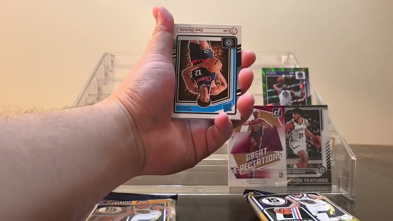 Unboxing of 2024-2025 Panini Donruss Basketball Blaster Box NBA Cards​