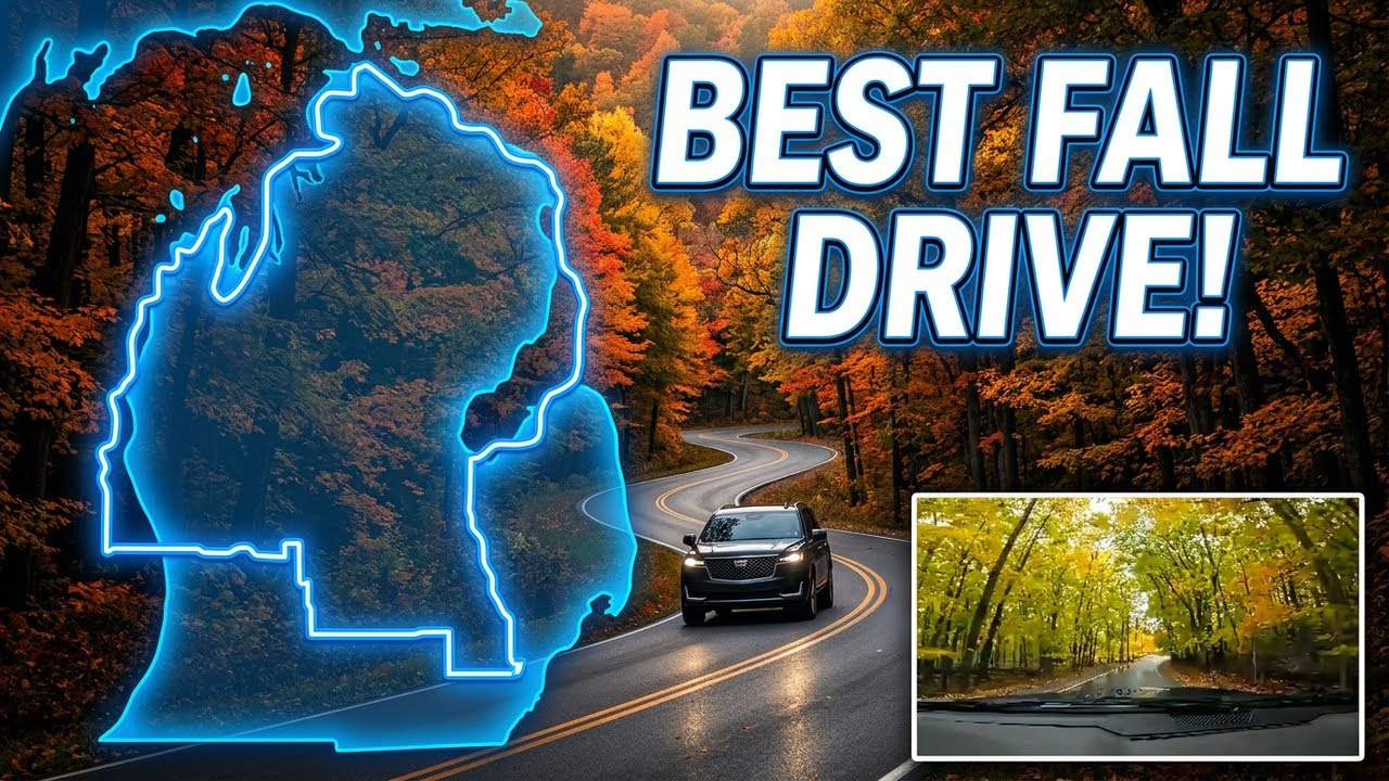 Driving Michigan's Most Beautiful Fall Route!