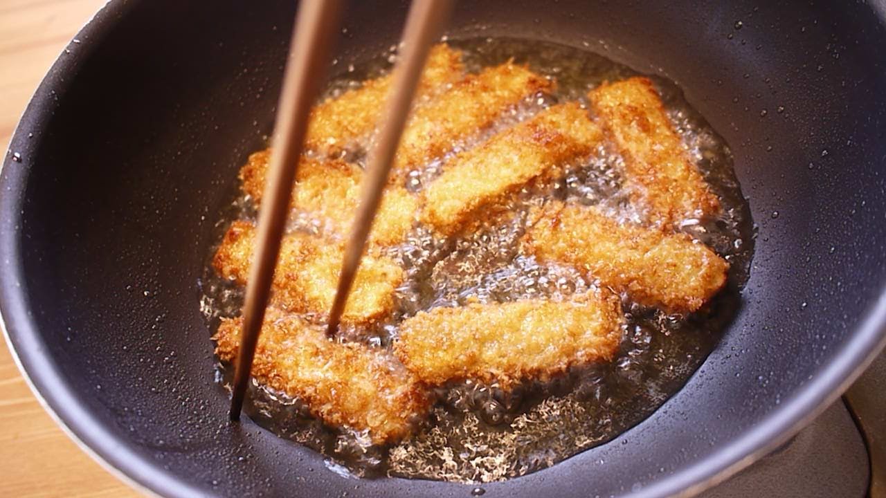 【ヴィーガン】テンペのカレーフライ┃ Tempeh curry fry【Vegan】