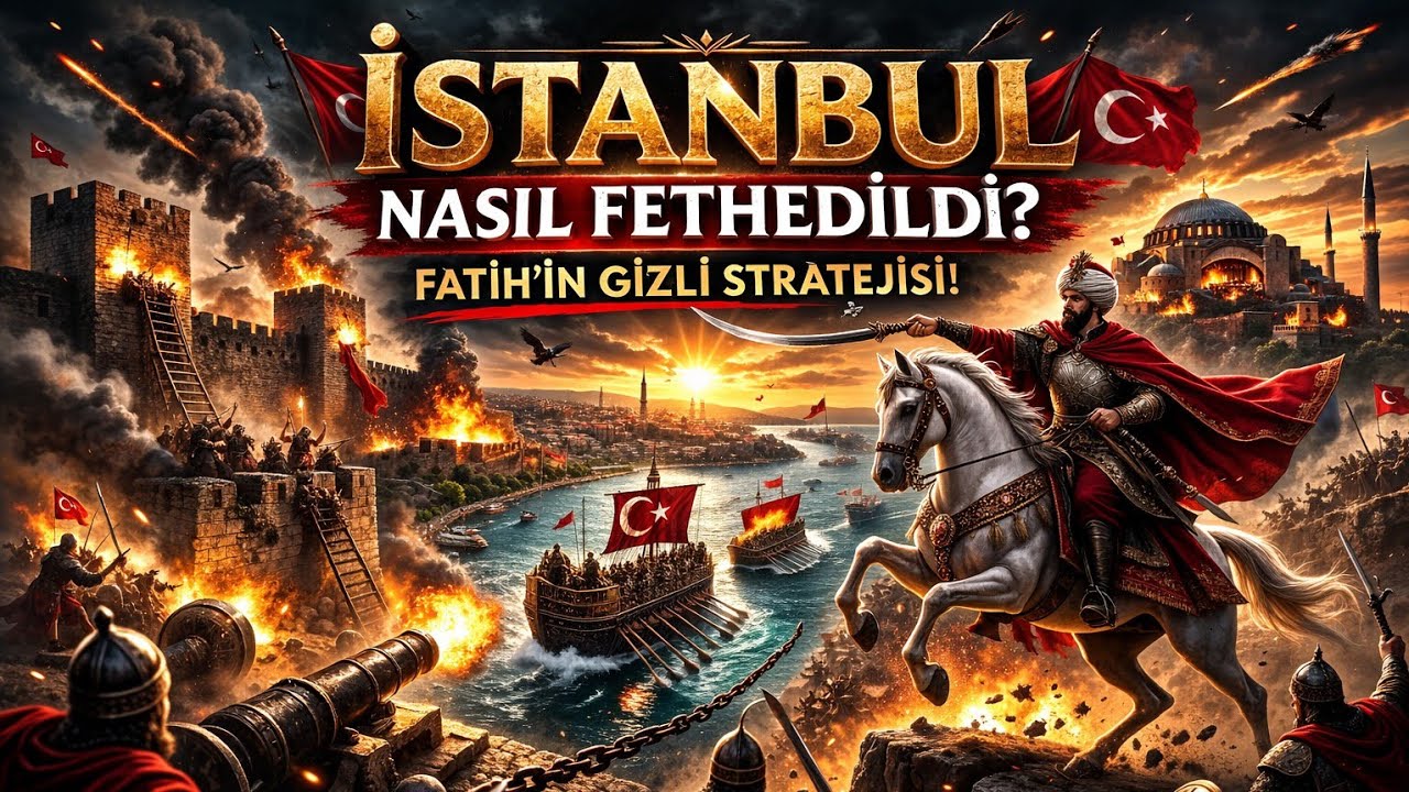 İstanbul Nasıl Fethedildi? Fatih’in Gerçek Stratejisi (1453)
