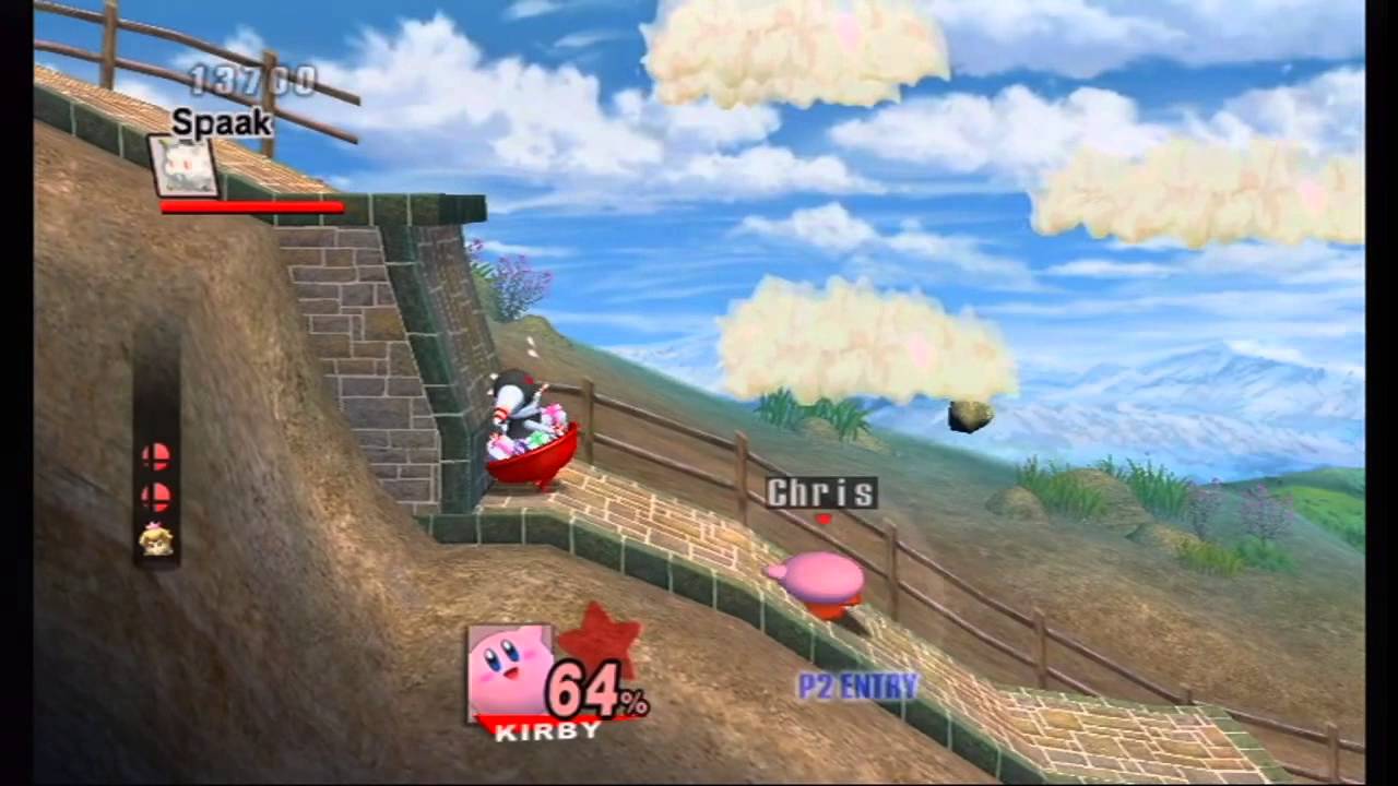 SSBB - The Subspace Emissary - Stage 3: Sea of Clouds