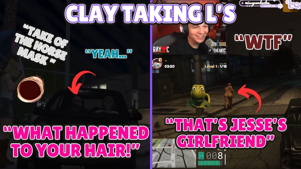 Clayton Taking Big L's, Ray Spots Clay Girlfriend | 🟪RAIA KAINE🟪 HIGHLIGHTS | NOPIXEL 4.0 GTA RP