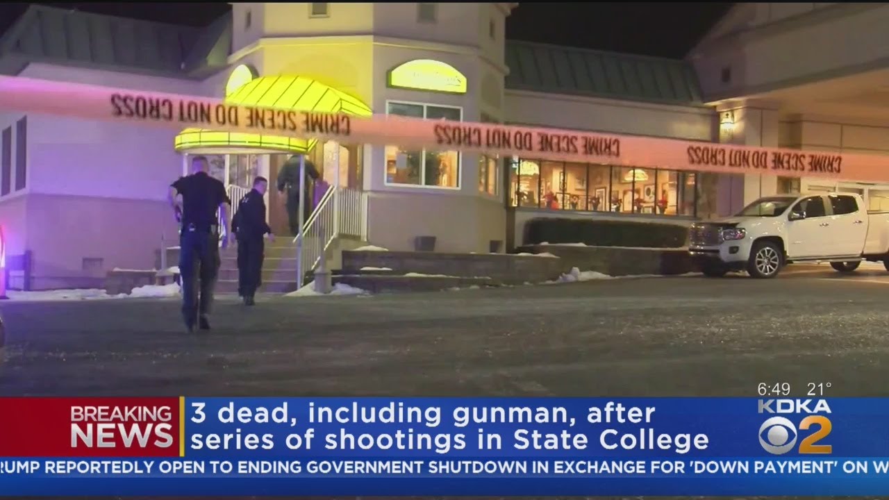 State College Overnight Shooting Incidents Leave 3 Dead
