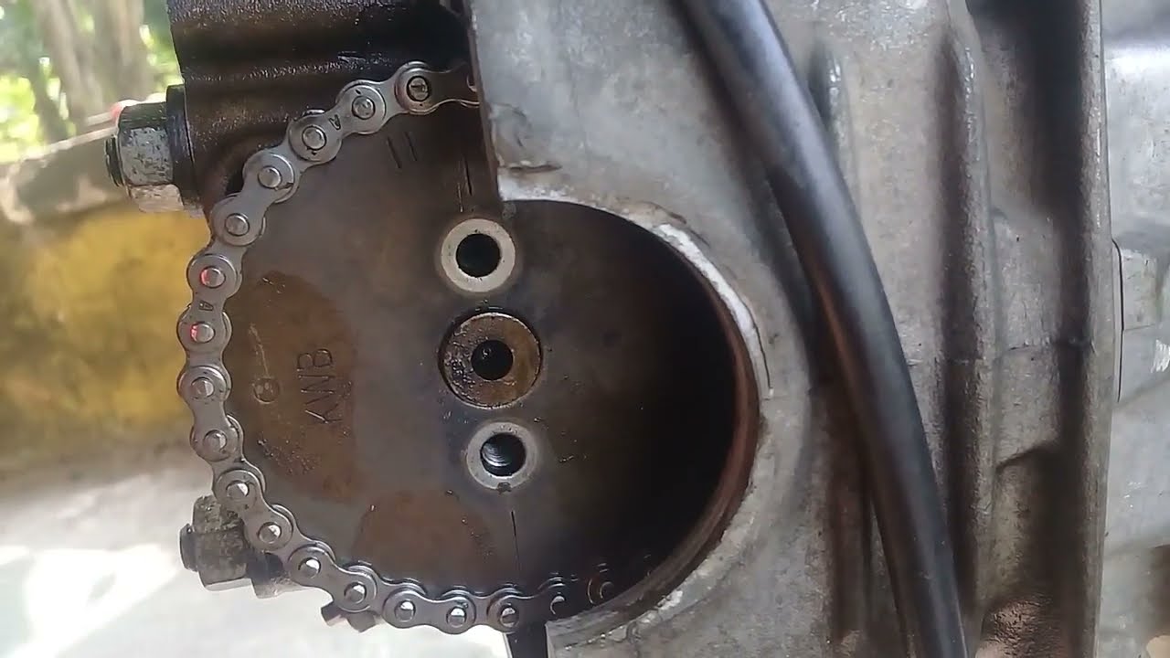 cara mengganti rantai keteng honda blade 110/ revo absolute