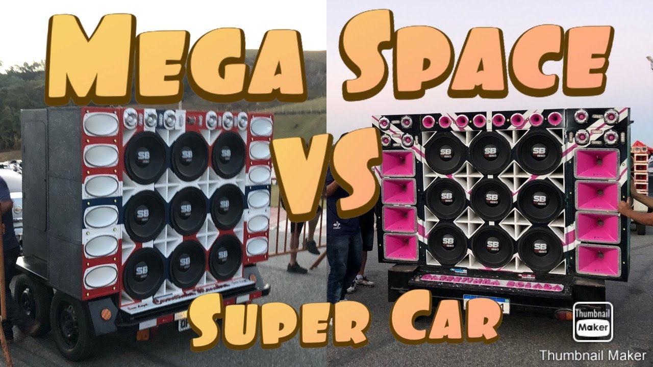 Racha das carretinhas no Mega Space (Carretinha Bolada e Som Legal)