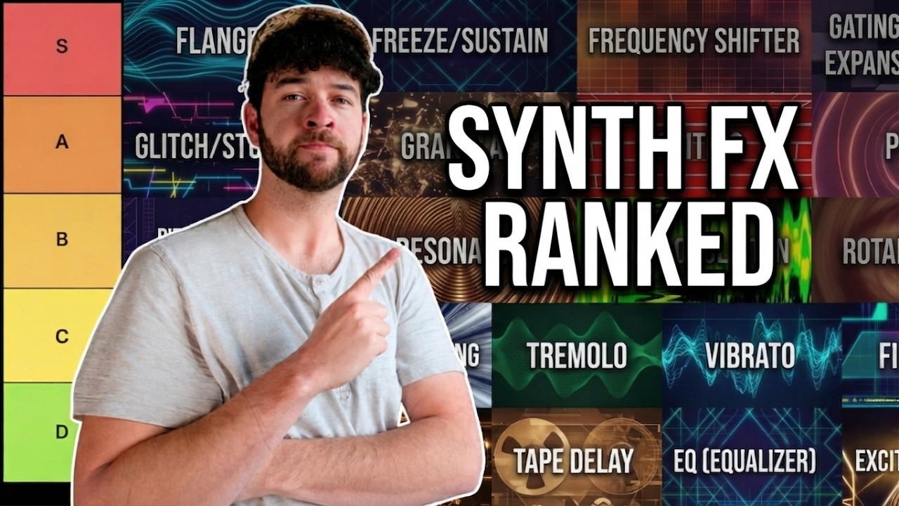 Ranking Every Synthesizer FX: The Ultimate Tier List