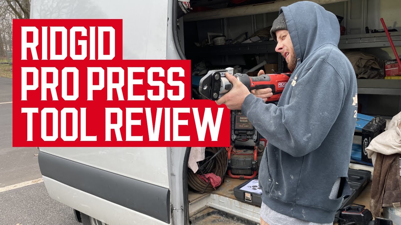 Пресс-инструмент RIDGID RP 351 Pro | Обзор инструмента