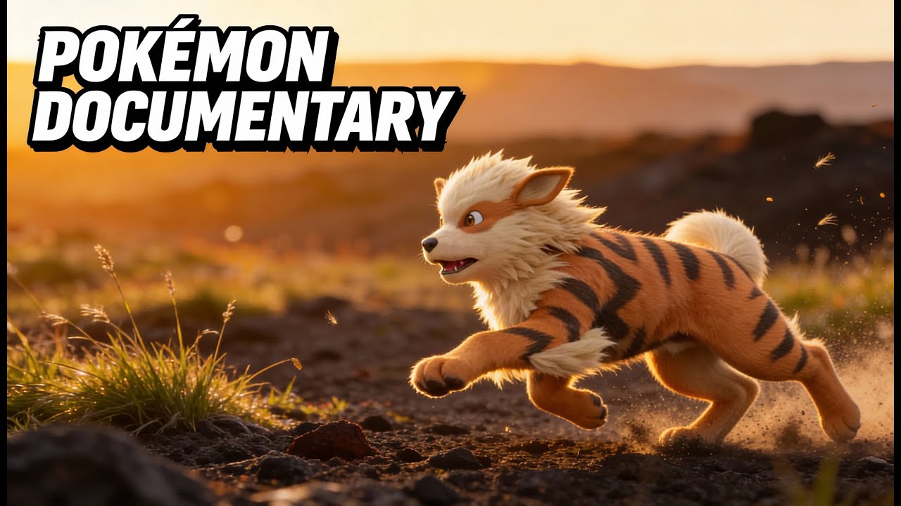 Real Life Pokemon: Arcanine — Life on the Ember Plains (Reimagined with AI)