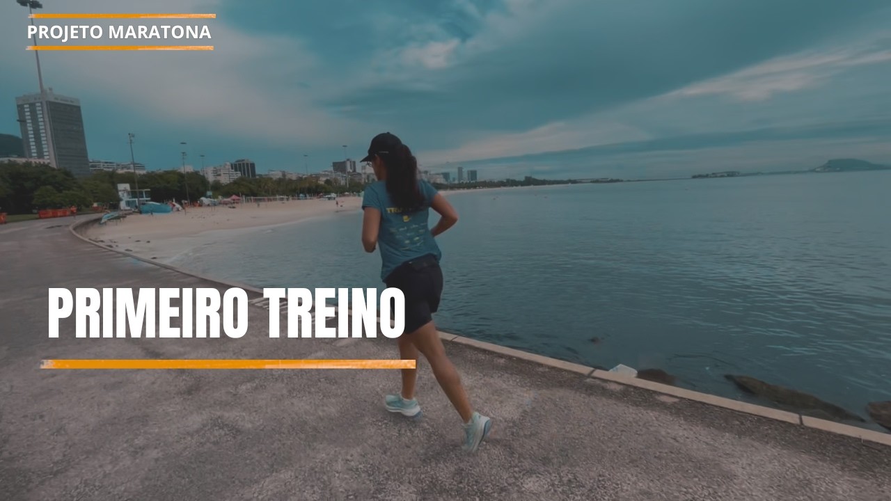 Primeiro dia de treino para a Maratona: corrida, força e a vida