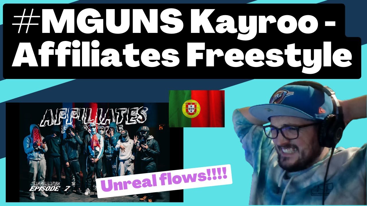 🇵🇹 #MGUNS Kayroo - Affiliates Freestyle [Reaction] | Some guy's opinion