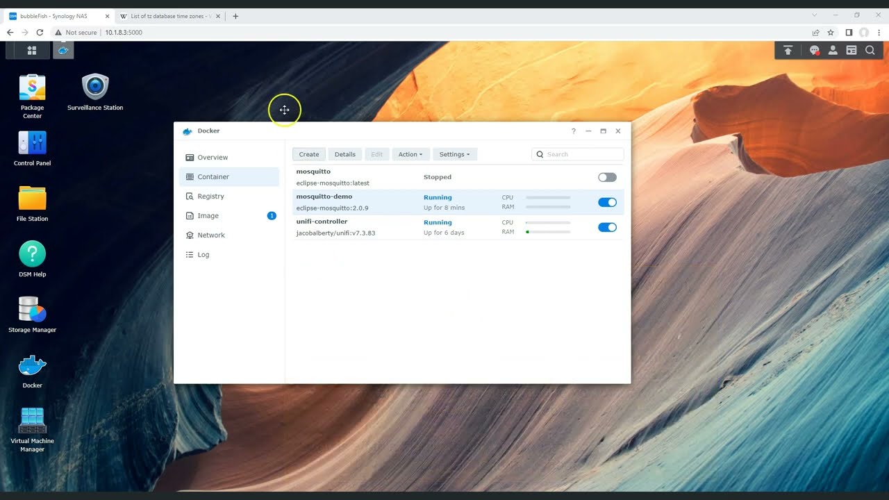 How To - Install - Mosquitto Broker in Synology Docker - Basic end to end setup - No SSH!