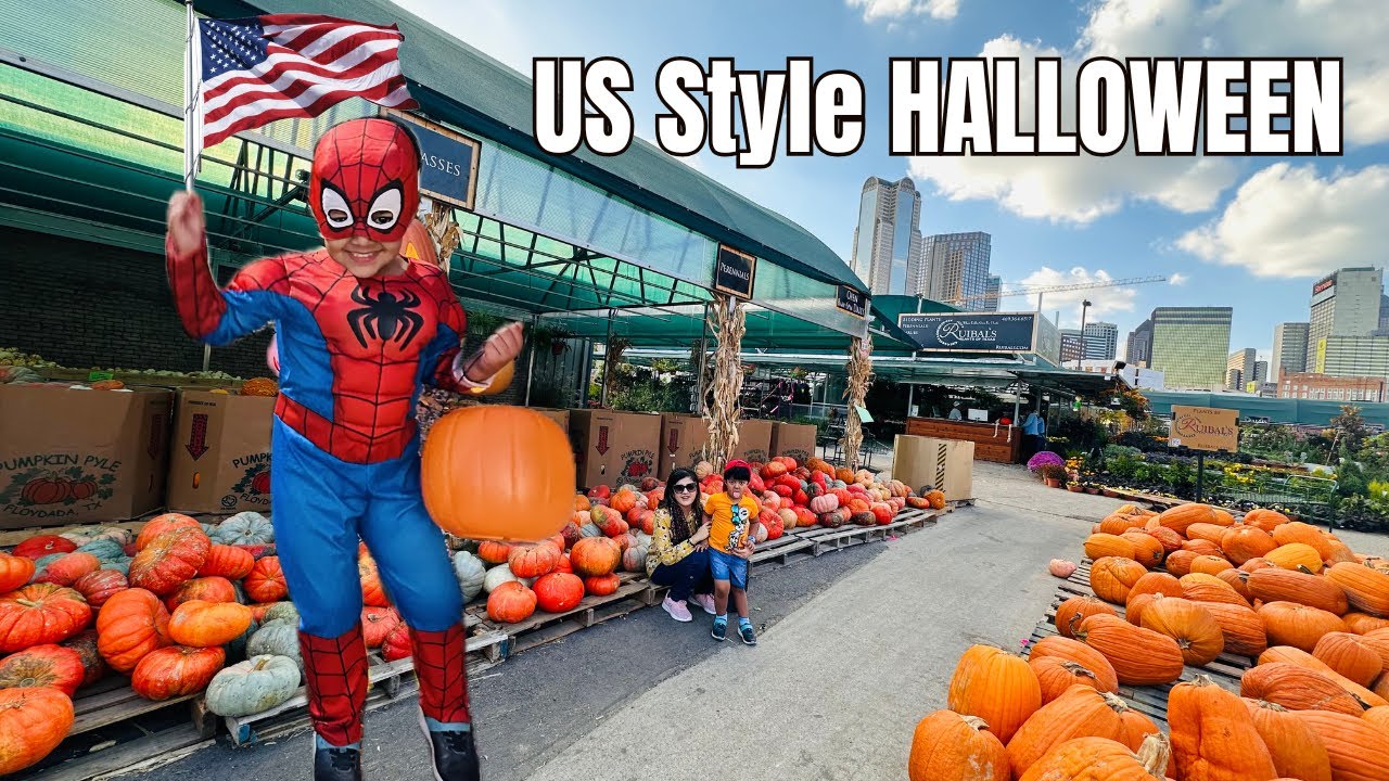 Halloween in USA | Pumpkin Patches & Trick-or-Treating!