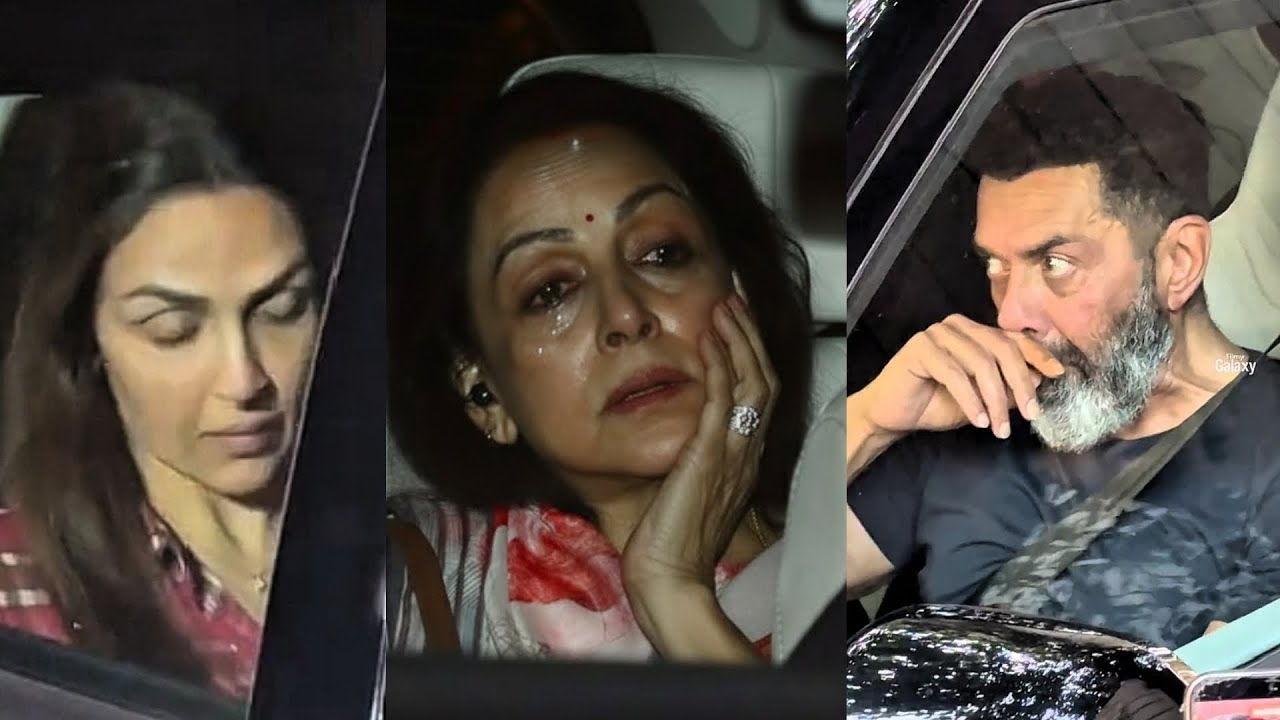 Bobby Deol, Sunny,Esha And Hema Malini Deol Family Fear And Pain After Meet Dharmendra In Hospital