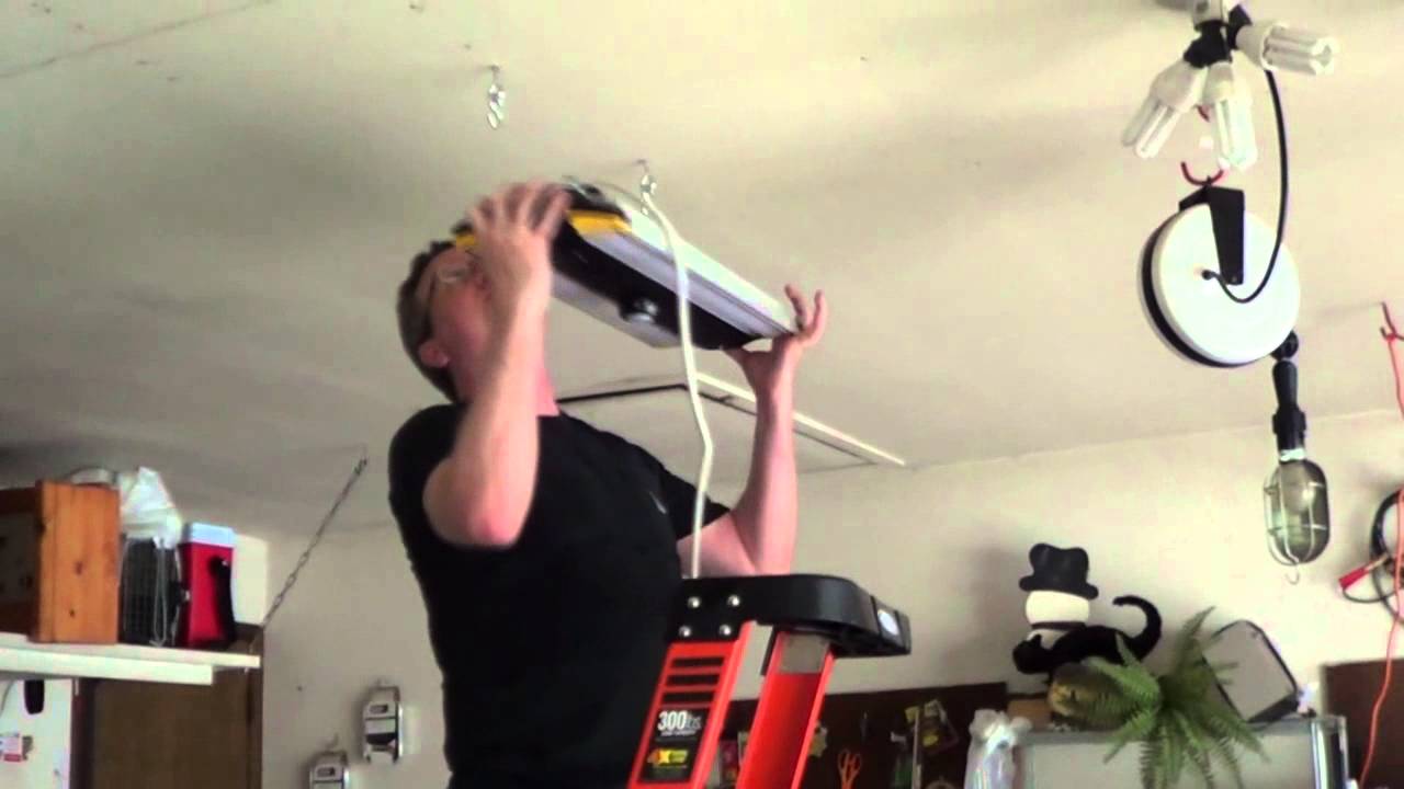 How to Install a Big Ass Garage Light