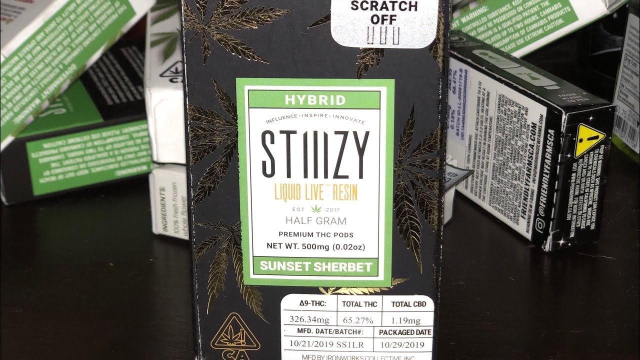 LIQUID LIVE RESIN (Stiiizy) SUNSET SHERBET