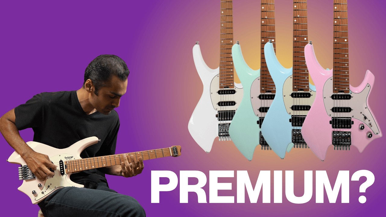 This Headless Guitar is CHEAP?! | SQOE SEWT 700 First Impressions