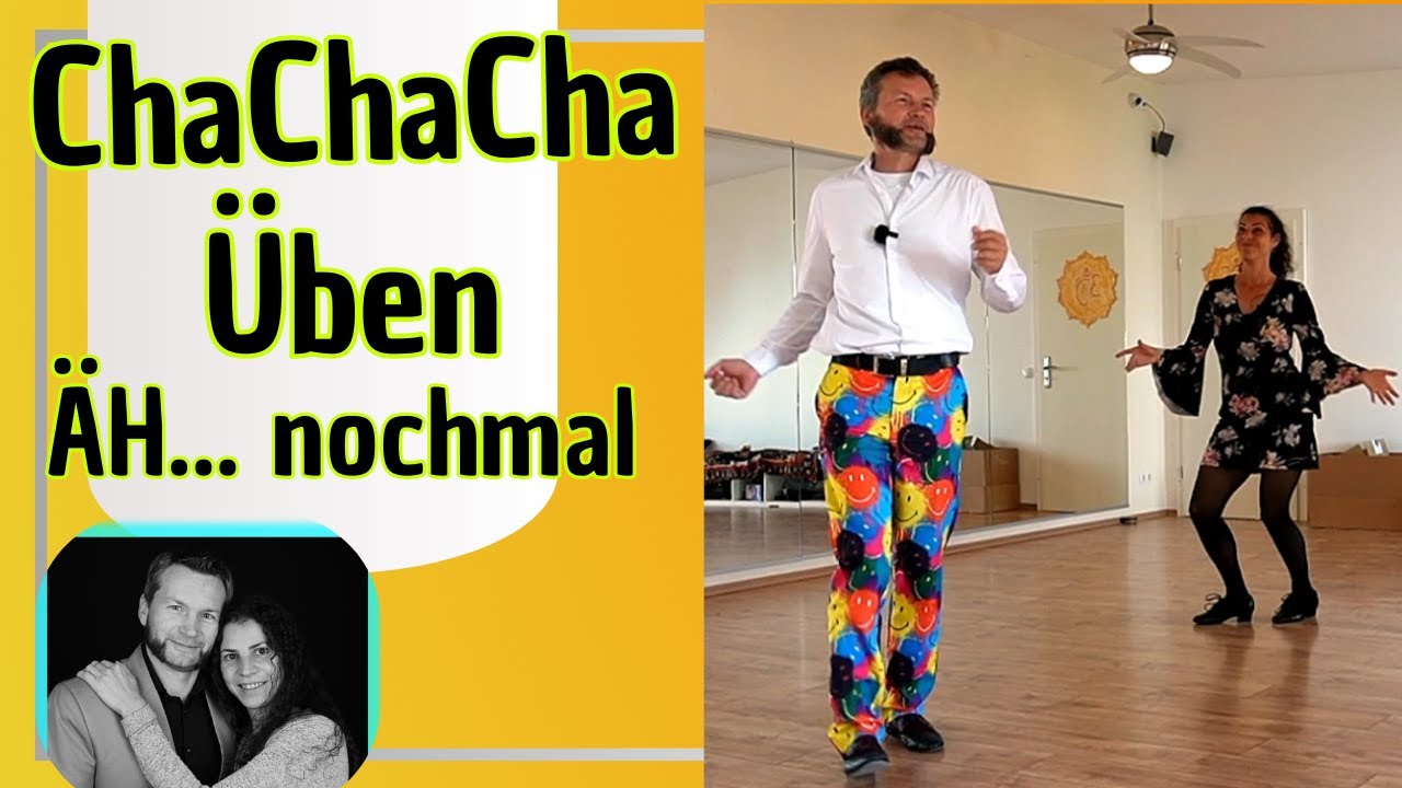 ChaChaCha Wiederholung & Patzer 😅 | DanceTüftler übt echt