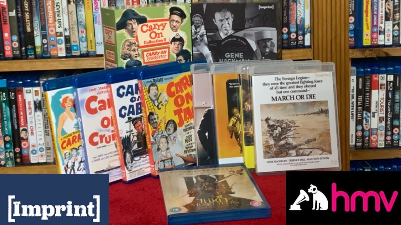 Blu-ray Hunt #203 14/08/23 plus a delivery from Imprint Films