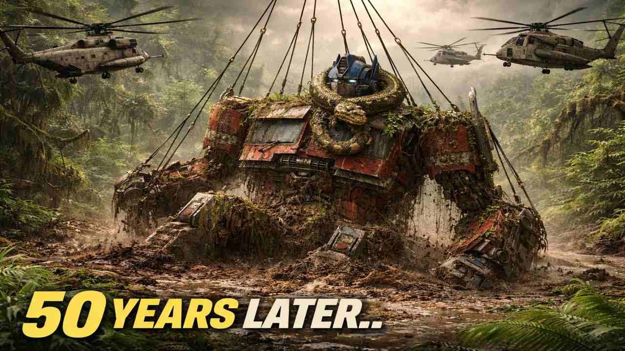 Unbelievable! Lost Giant Robot Discovered in Amazon After 50 Years!