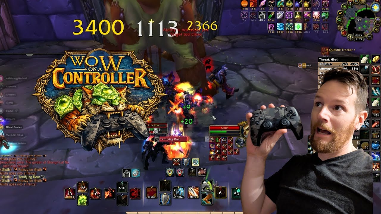 How to play WoW on a controller Part 1 (tutorial)