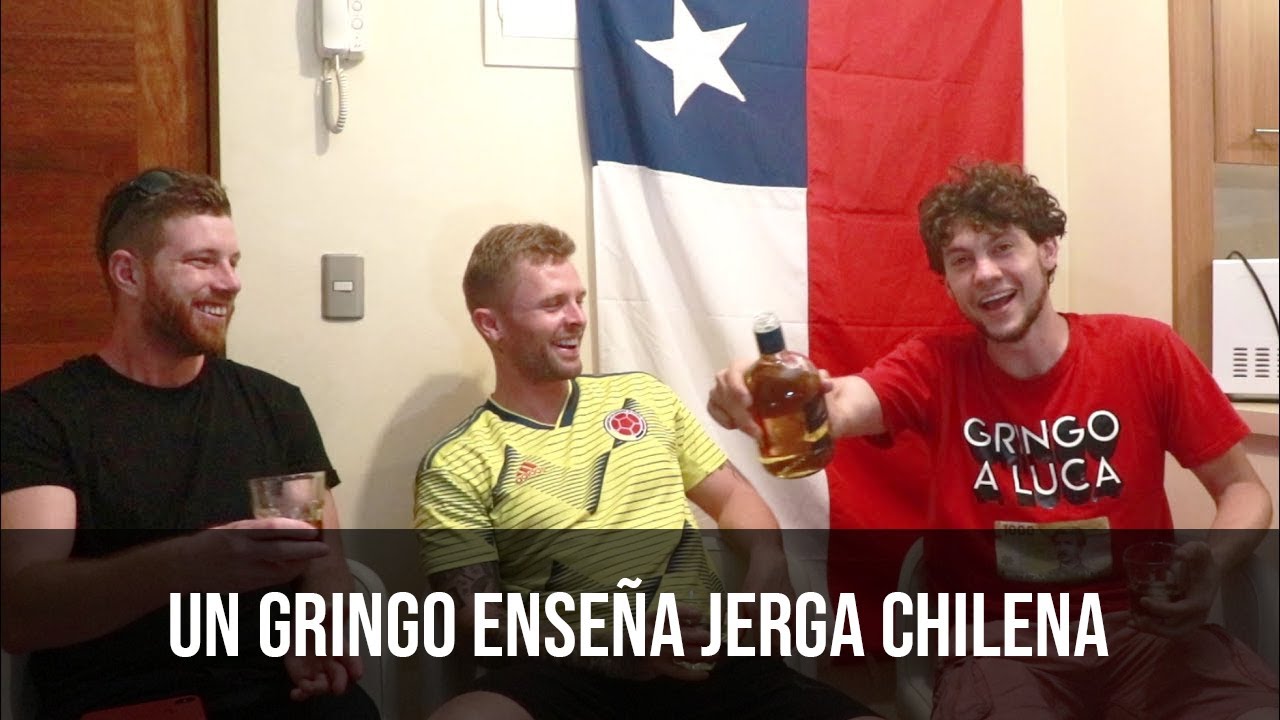 Un Gringo Enseña Jerga Chilena a Otros Gringos