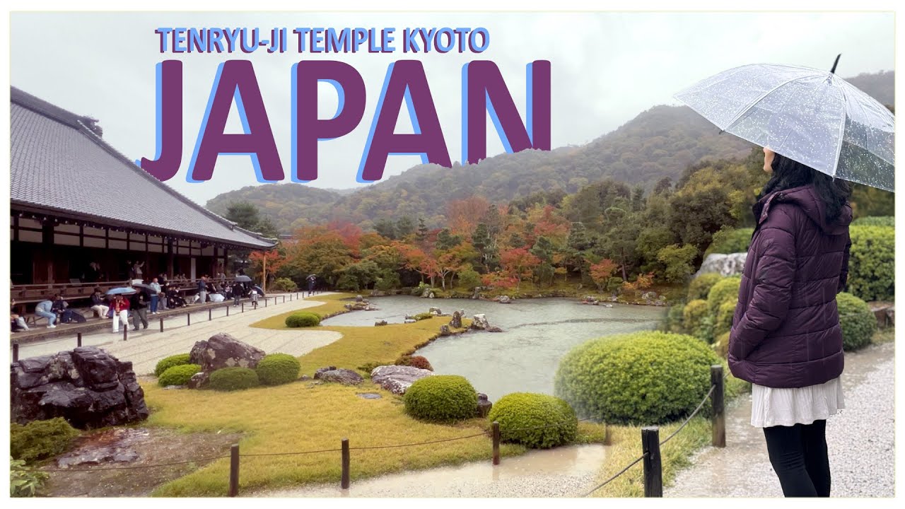 This Kyoto Temple Feels So Peaceful 🇯🇵 | Tenryu-ji Zen Walk | Japan Vlog Day-04 Pt-03