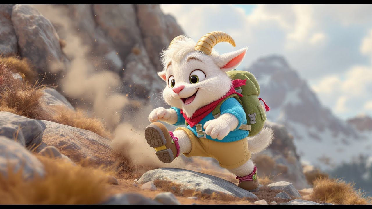 🐐 &iexcl;Cabrita Sube la Monta&ntilde;a! | Canci&oacute;n Infantil Animada