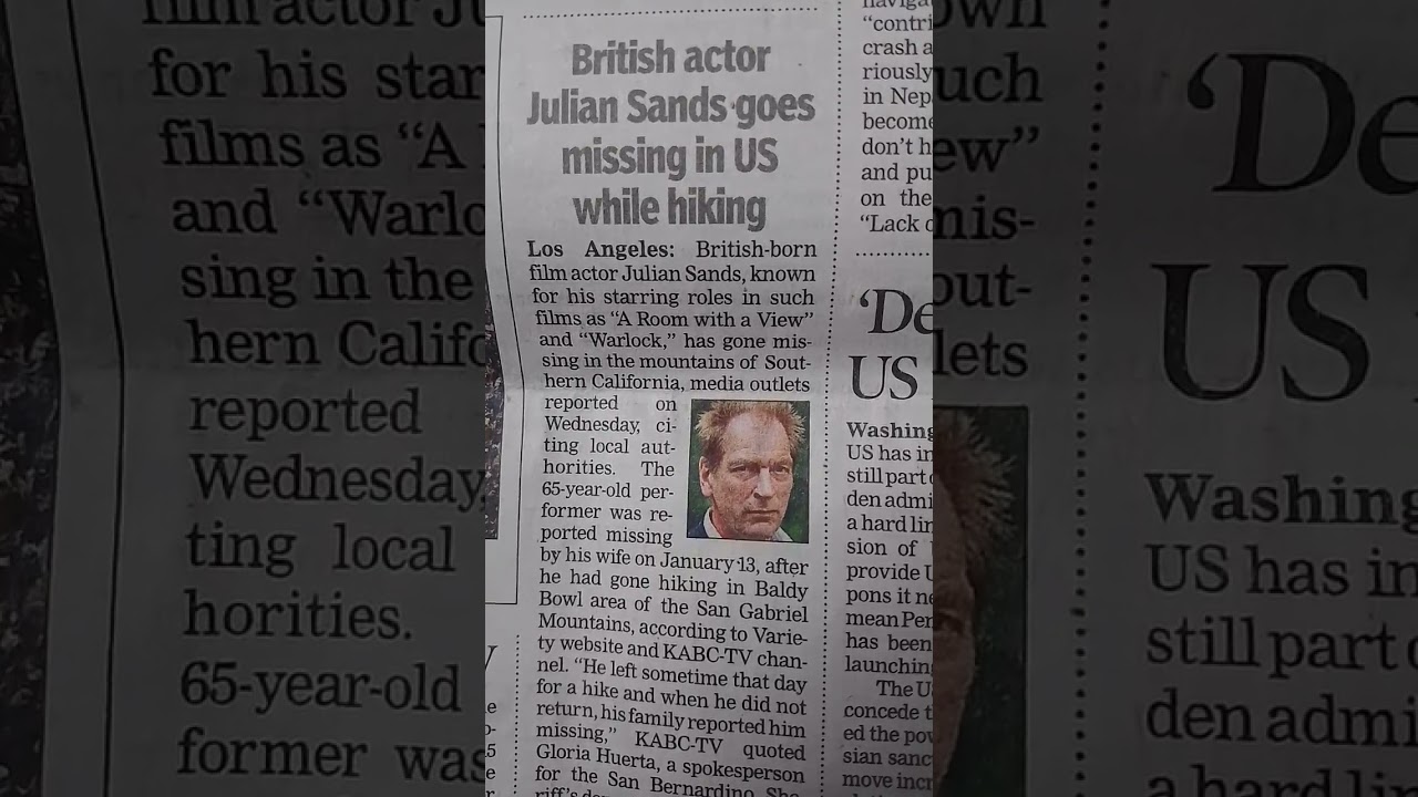 English Newspaper Headlines Reading