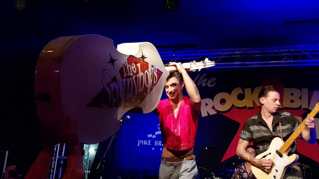 The Spunyboys - Rockin Bones  @ the Rockabilly Rave 2018