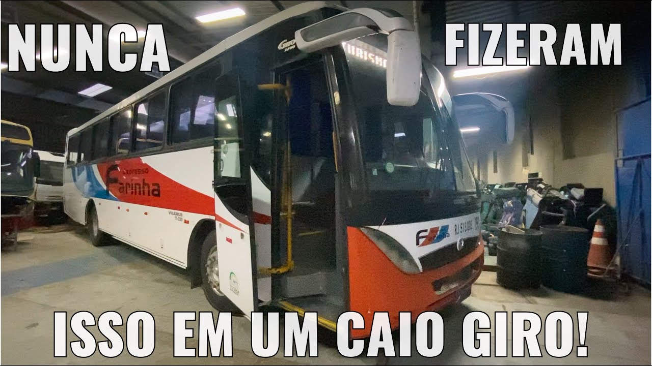 COMPRESSOR SEM ESPAÇO E LANTERNAS MODERNAS. ESSE CAIO GIRO DEU TRABALHO! 😱