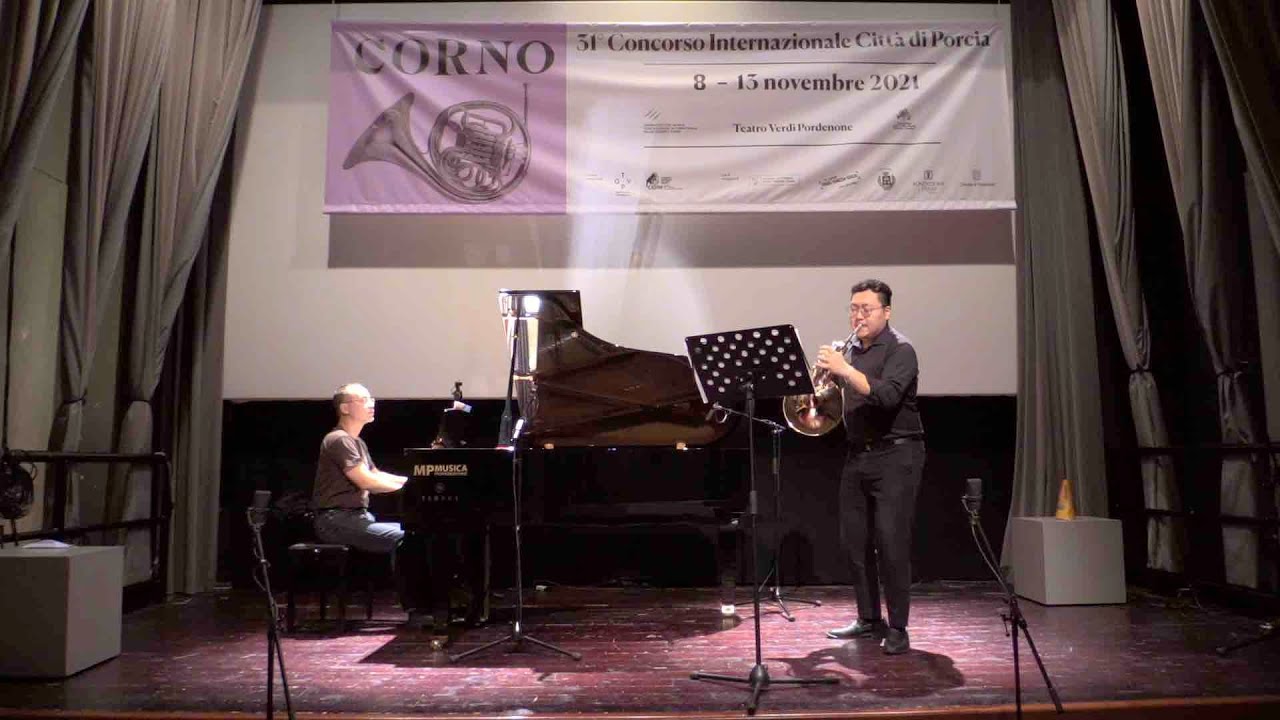 Concorso di Porcia 2021 Semifinali - Youngjong Koh [Korea] - Edwin York Bowen: Sonata in E flat