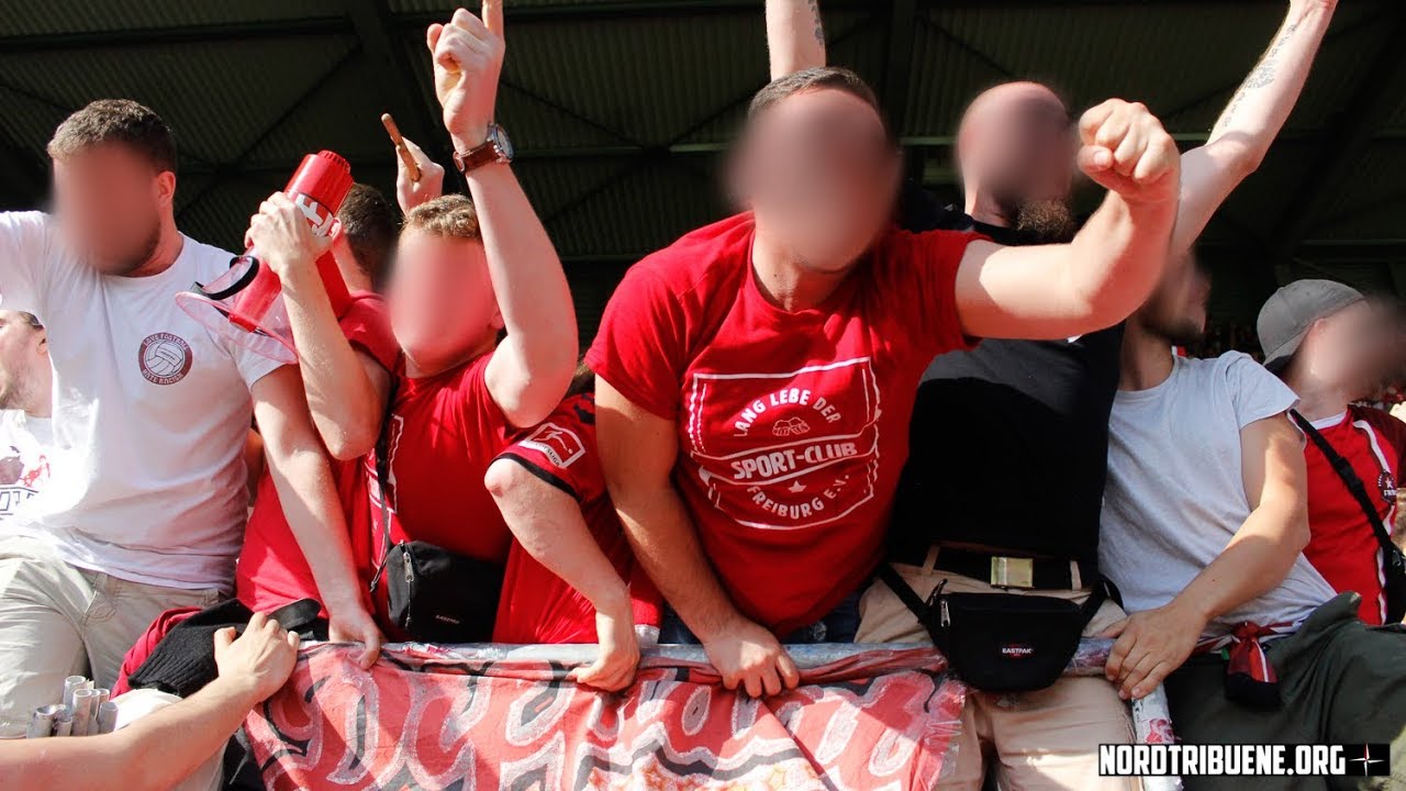 Nordtribüne Freiburg - Rückrunde 2017/2018