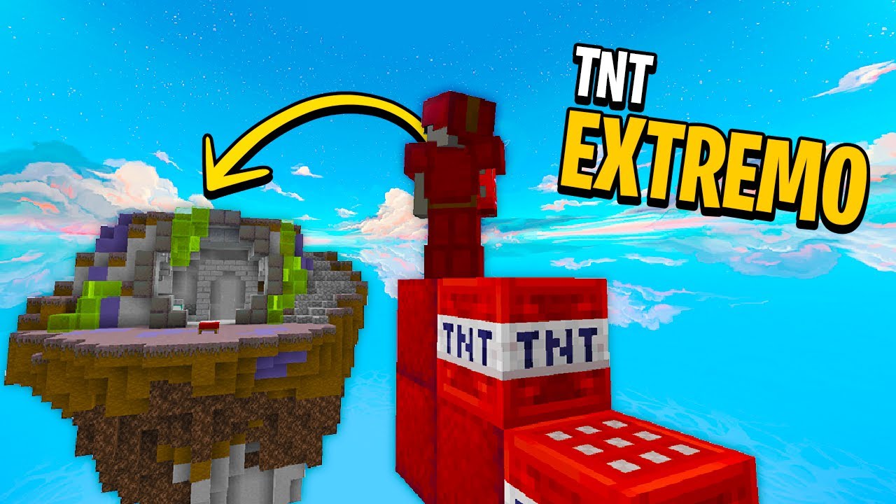 TNT JUMP EXTREMO en BEDWARS
