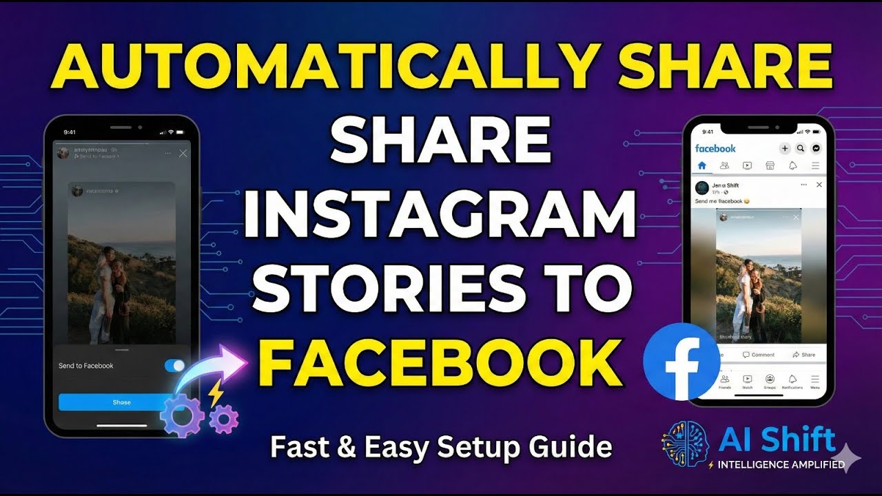 Instagram & Facebook  క్రాస్ పోస్టింగ్ గైడ్
