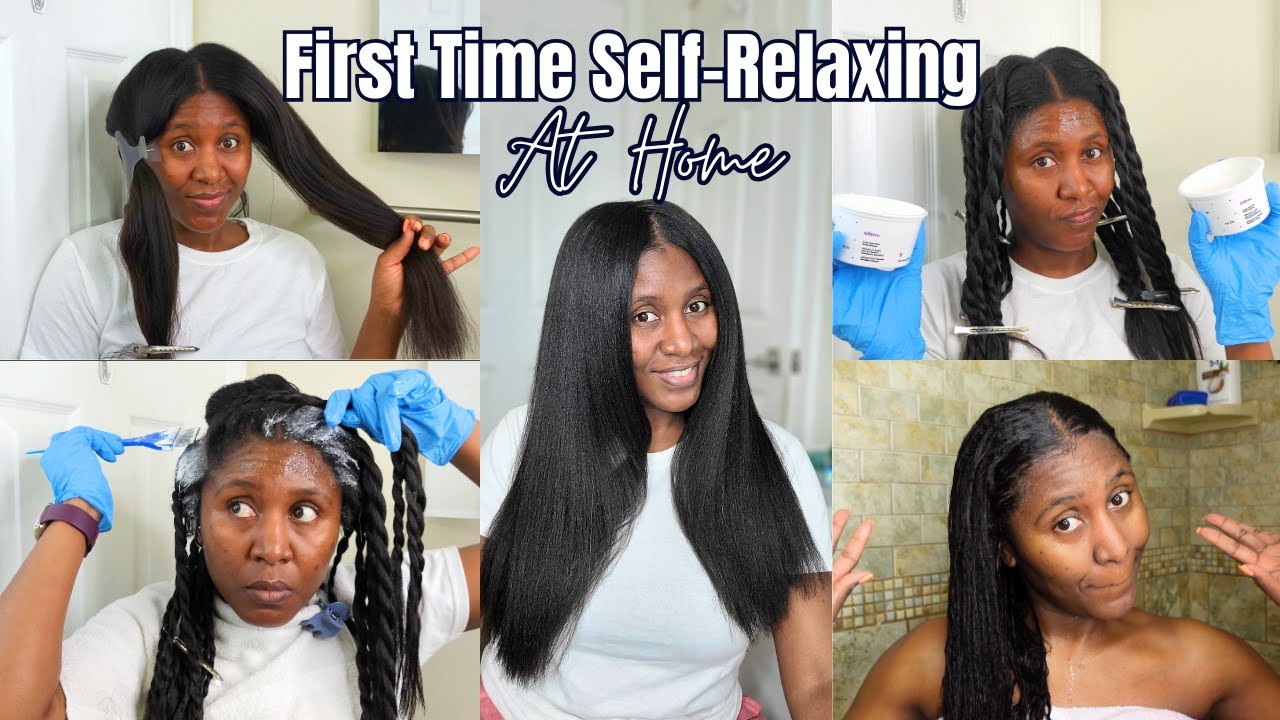 SELF-RELAXING with AFFIRM RELAXER System For the FIRST TIME: Relaxer Scalp BURN