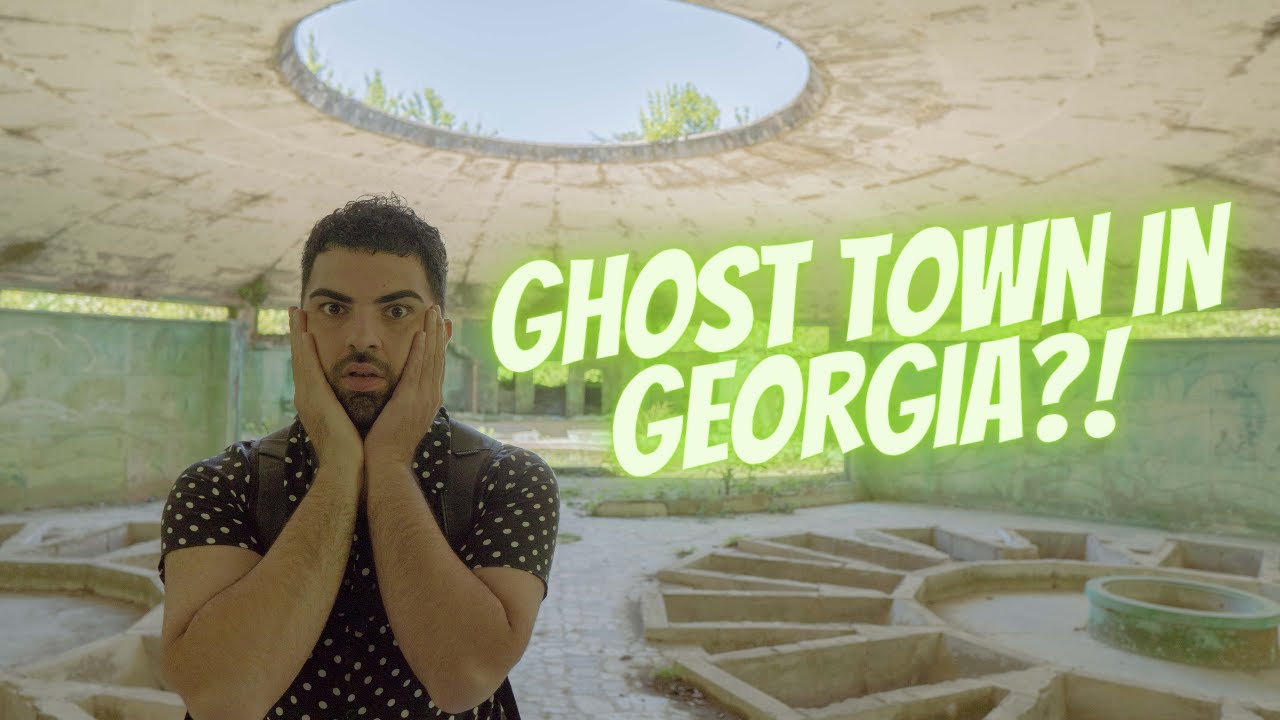 Tbilisi to KUTAISI- We visited a GHOST TOWN!? | Urban Exploring in Tskaltubo