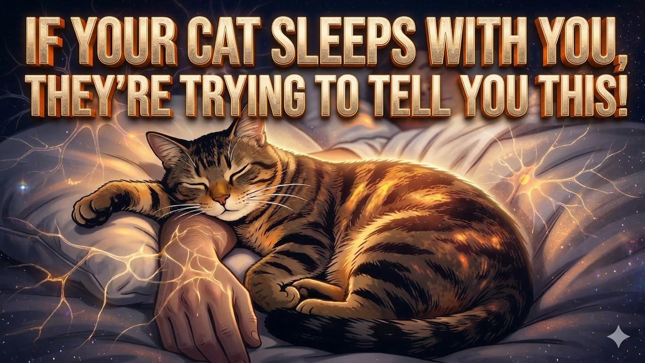If Your Cat Sleeps With You, It’s Sending You a Message Most Owners Miss