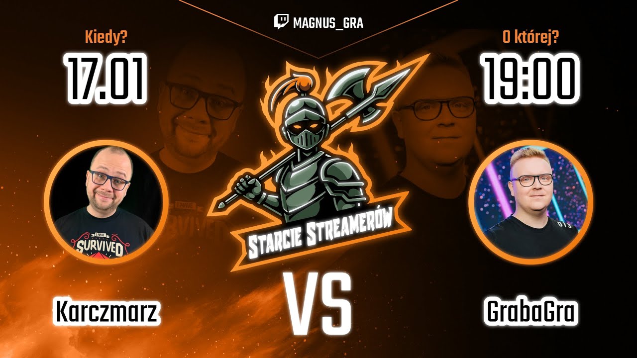 Mięsny jeż i ciała niebieskie, czyli Starcie Streamer&oacute;w! Karczmarz vs GrabaGra !