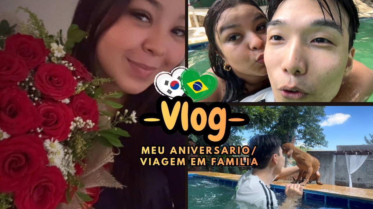 Vlog: Meu Aniversário/ Viagem em Família 