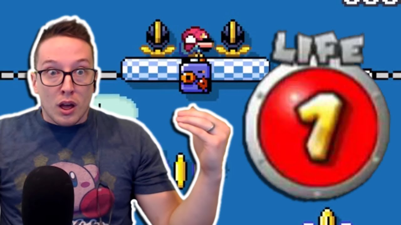 I Tried To Beat Mario Maker Without Taking ANY DAMAGE....