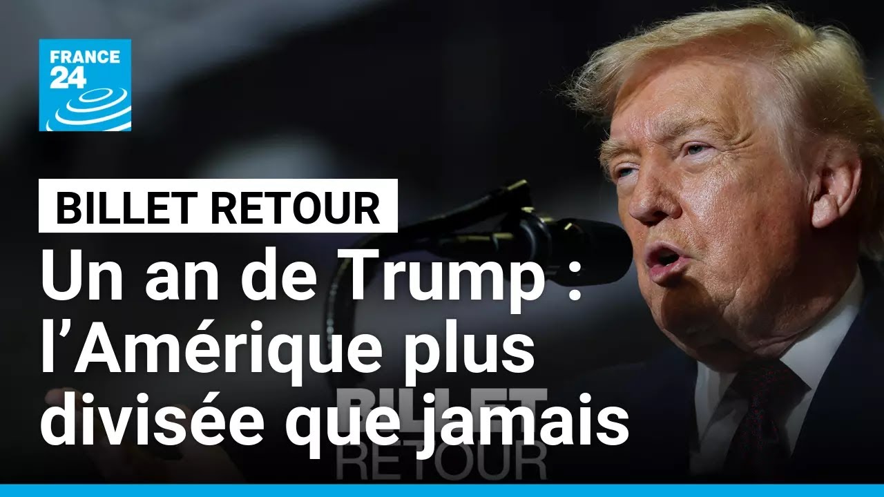 Un an de Trump &agrave; la Maison Blanche&nbsp;: l&rsquo;Am&eacute;rique plus divis&eacute;e que jamais &bull; FRANCE 24