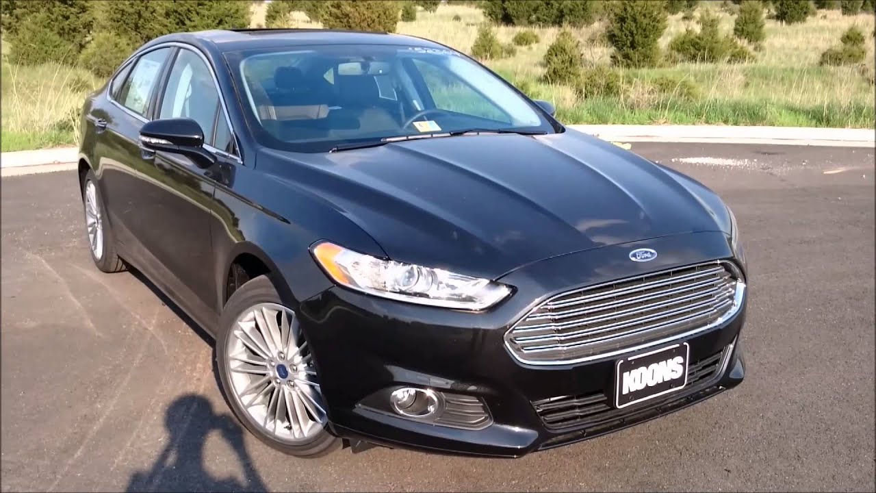2015 Ford Fusion SE Walk-Around, Tour & Drive