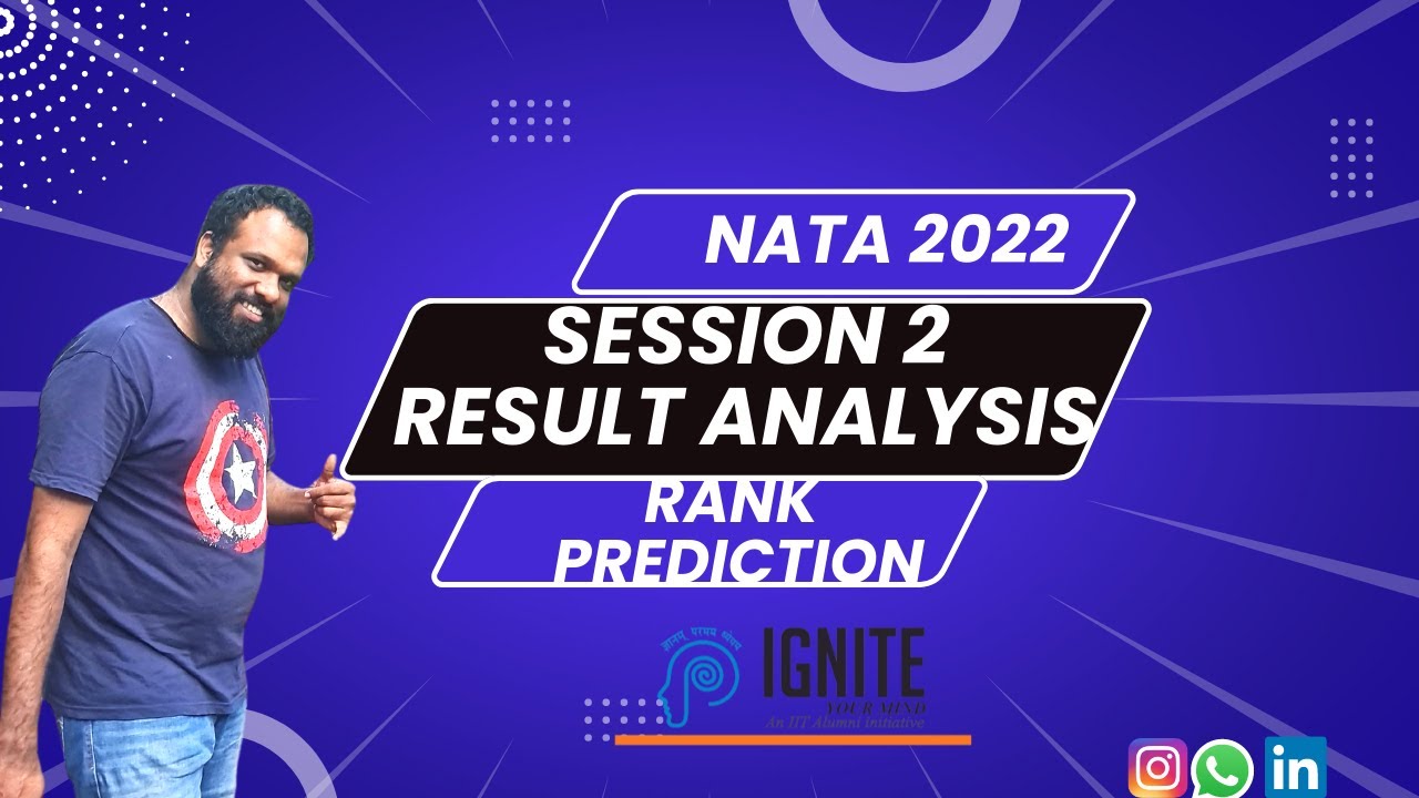 NATA 2022 Nata SCORE vs KEAM RANK : Expected Cut off | Most Accurate RANK Prediction 🔥