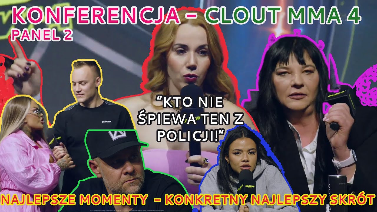 SCHREIBER vs GOHA & LALUNA & LEXY & TEDE | Konferencja - Clout MMA 4: PANEL 2