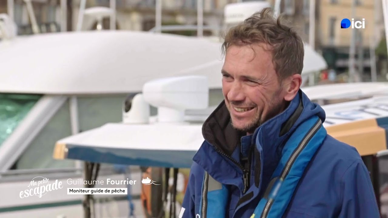 Pêche en mer à Dieppe sur France 3 - ICI avec Guillaume Fourrier dans Ma Petite Escapade