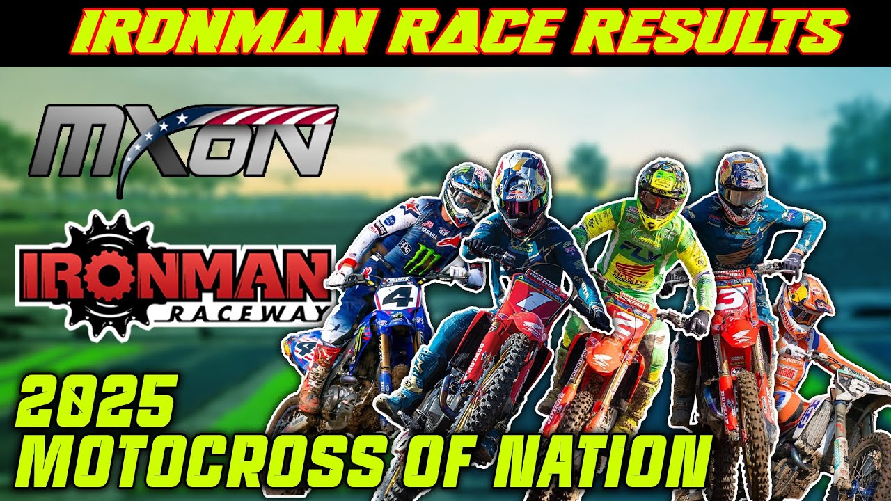 Мотокросс Наций 2025!!! РЕЗУЛЬТАТЫ ВОСКРЕСНОЙ ГОНКИ НА IRONMAN RACEWAY...